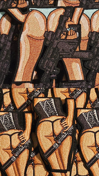 Dont worry, I got a Gun Girl | Patch à coller au fer à repasser Dont worry, I got a Gun Girl | Patch à coller au fer à repasser