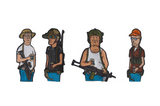 King Of The Hill Tactical Patches