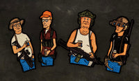 King Of The Hill Tactical Patches