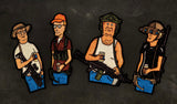 King Of The Hill Tactical Patches