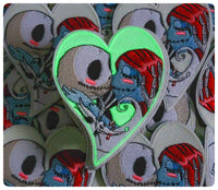 Jack and Sally Christmas Patch