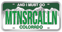 Colorado Mountains Are Calling Sticker
