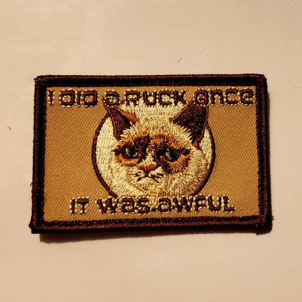 Grumpy Cat Ruck Patch – LA Patches and Pins