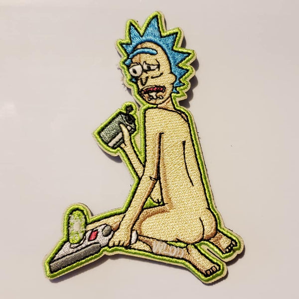 Rick and Morty Drunk Rick Patch