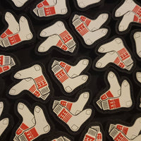 IN N OUT SOCKS PVC PATCH