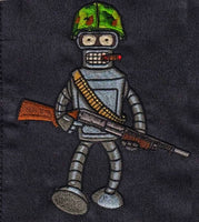 Bender Rodriguez Tactical Patches