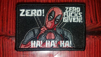 Deadpool Zero Fucks Given Patch