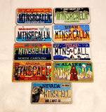 Mountains Are Calling License Plate Patches