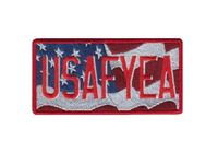 USAFYEA License Plate Patch
